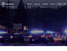 Tablet Screenshot of geoshield.com